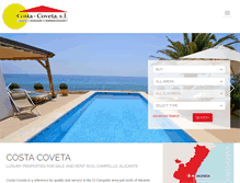 Tablet Screenshot of costacoveta.com